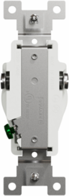 X Series Single Outlet 15A 125V Tamper Resistant Matte White