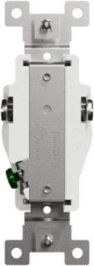 X Series Single Outlet 15A 125V Tamper Resistant Matte White