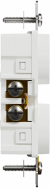 X Series 15A 125V Tamper Resistant Duplex Outlet 1 Gang, White