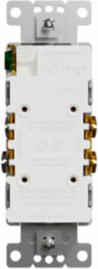 X Series Tamper Resistant Duplex Receptacle 15A 125V, 1 Gang, Flush Mount