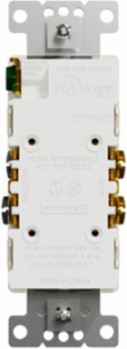 X Series 15A 125V Tamper Resistant Duplex Receptacle, 1.42 Inch W, Light Almond