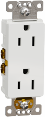 X Series 15A 125V Tamper Resistant Duplex Receptacle 30 Pack, White