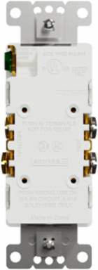 X Series 15A 125V Outdoor Tamper Resistant Receptacle, 1 Gang, Weatherproof
