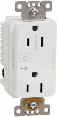 X Series WiFi Energy Monitoring Duplex Receptacle 15A 125V, 2 Sockets