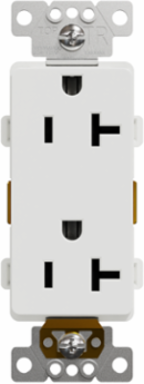 X Series 20A 125V Tamper Resistant Duplex Receptacle 30 Pack, White