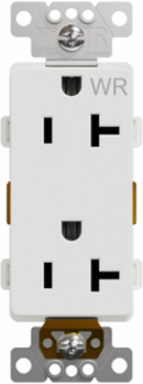 X Series 20A 125V Outdoor Tamper Resistant Duplex Receptacle, Weatherproof, 1 Gang