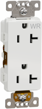 X Series 20A 125V Outdoor Tamper Resistant Duplex Receptacle, Weatherproof, 1 Gang