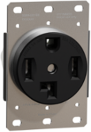 X Series 30A 125/250V Flush Mount NEMA 14-30R Dryer Outlet