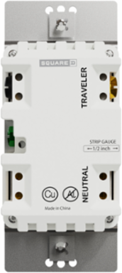 X Series Z-Wave Plus Rocker Switch, 15A, 120V, Matte Black