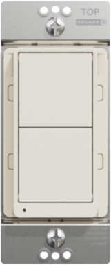 X Series 15A Z-Wave Plus Rocker Switch, 120V, 44mm Width, Light Almond