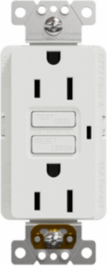 X Series GFCI Duplex Receptacle 15A 125V Tamper Resistant White