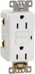 X Series GFCI Duplex Receptacle 15A 125V Tamper Resistant White