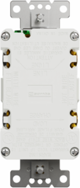 X Series 15A 125V Outdoor Tamper Resistant GFCI Duplex Receptacle 1-1/2 Inch