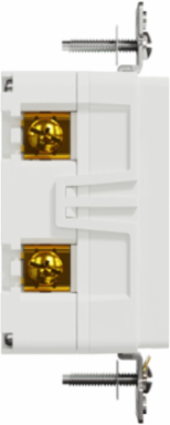 X Series 15A 125V Outdoor Tamper Resistant GFCI Duplex Receptacle 1-1/2 Inch