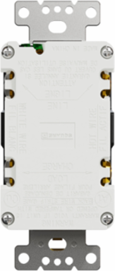 X Series GFCI Duplex Receptacle, 20A 125V, Tamper Resistant, Matte Black