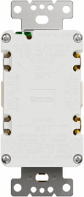 X Series GFCI Duplex Receptacle 20A 125V Light Almond, Flush Mount