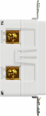 X Series 20A 125V Outdoor GFCI Duplex Receptacle, Tamper Resistant, Matte White