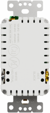 X Series 20A 125V USB A/A Duplex Outlet, 4.8A, Tamper Resistant, Matte White