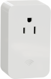 X Series 15A 125V WiFi Energy Monitoring Receptacle, Matte White, Tamper Resistant