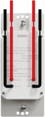 X Series 15A PIR Occupancy Sensor Switch, 180  Field-of-View, Flush Mount