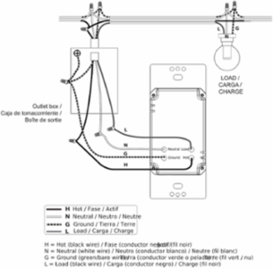 X Series 15A PIR Occupancy Sensor Switch, 180  Field-of-View, Flush Mount