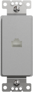 X Series Category 6 RJ45 Data Jack Decorator Strap, 37 mm Wide, ETL Certified