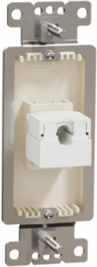 X Series Category 6 RJ45 Data Jack Decorator Strap 37mm Width, Light Almond