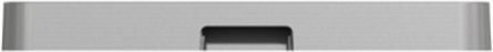 X Series 1 Gang Screwless Wall Plate Matte Gray 70mm x 120mm Plastic