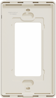 X Series 1 Gang Screwless Wall Plate, Light Almond, 70 mm x 120 mm x 7 mm