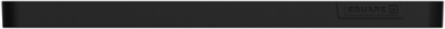 X Series 2 Gang Screwless Wall Plate 70 mm x 120 mm Matte Black