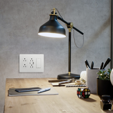X Series 3 Gang Screwless Wall Plate, 162 mm x 120 mm, Matte White