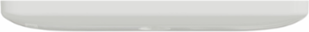 X Series Blank Wall Plate, 1 Gang, Polycarbonate, White, 70 mm x 114 mm