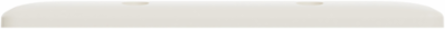 X Series 2 Gang Blank Wall Plate, 116mm Width, Light Almond