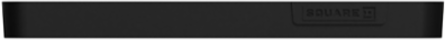 X Series 1 Gang Mid Size Plus Wall Plate Matte Black, 70 mm x 132 mm