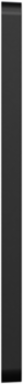 X Series 2 Gang Wall Plate Matte Black, 130 mm Width, Plastic Material