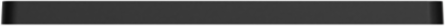 X Series 2 Gang Wall Plate Matte Black, 130 mm Width, Plastic Material