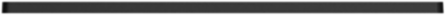 X Series 5 Gang Wall Plate Matte Black, 268 mm Width, Plastic Material
