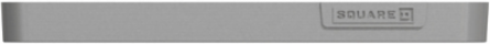 X Series Mid Size Plus Wall Plate 1 Gang 84 mm Grey Matte Finish