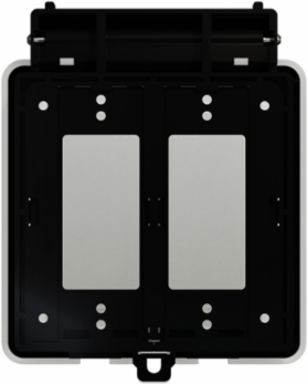 X Series 2 Gang Vertical Mount Weatherproof Cover 134 mm Width