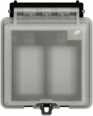 X Series 2 Gang Vertical Mount Weatherproof Cover 134 mm Width