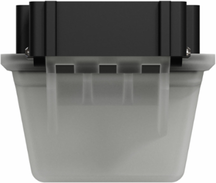 X Series 1 Gang Weatherproof Cover, Transparent, Matte Finish