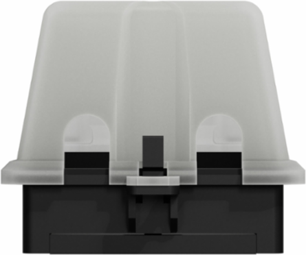 X Series 1 Gang Weatherproof Cover, Transparent, Matte Finish