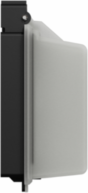 X Series 1 Gang Weatherproof Cover, Transparent, Matte Finish