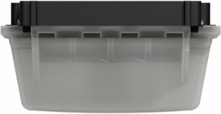 X Series Weatherproof Clear Cover, 2 Gangs, Vertical, Matt Finish
