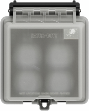 X Series Weatherproof Clear Cover, 2 Gangs, Vertical, Matt Finish
