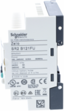Zelio Logic Compact Smart Relay, 12 IO, 100-240V AC, LCD Display