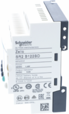 Compact Smart Relay 12 I/O 24V DC with Clock, Display, 4 Transistor Outputs
