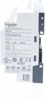 Compact Smart Relay with 20 I/O, 24V AC, Clock, Display