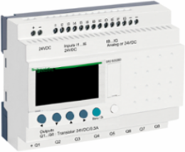 Zelio Logic Compact Smart Relay, 20 I/Os, 24V DC, 8 Transistor Outputs