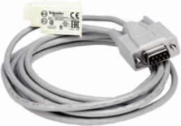 Connecting Cable, 3m, SUB-D 9 for Zelio Logic Relay to PC